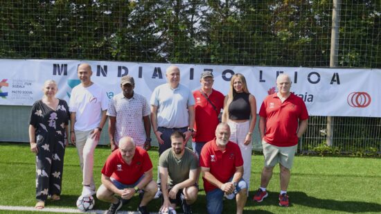Deporte y cultura se dan la mano en el Mundialito de fútbol de Leioa