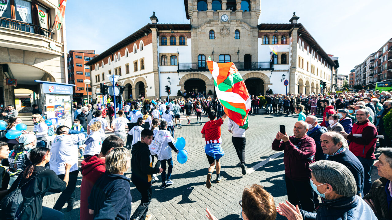 La Korrika recorrerá Mungia el 26 de marzo a las 7:21 de la mañana en su 24ª edición